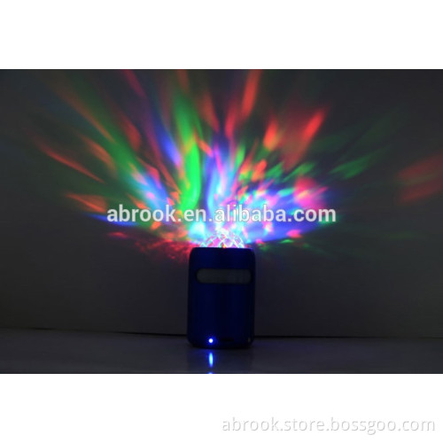 Hot sale rechargable led disco light speaker